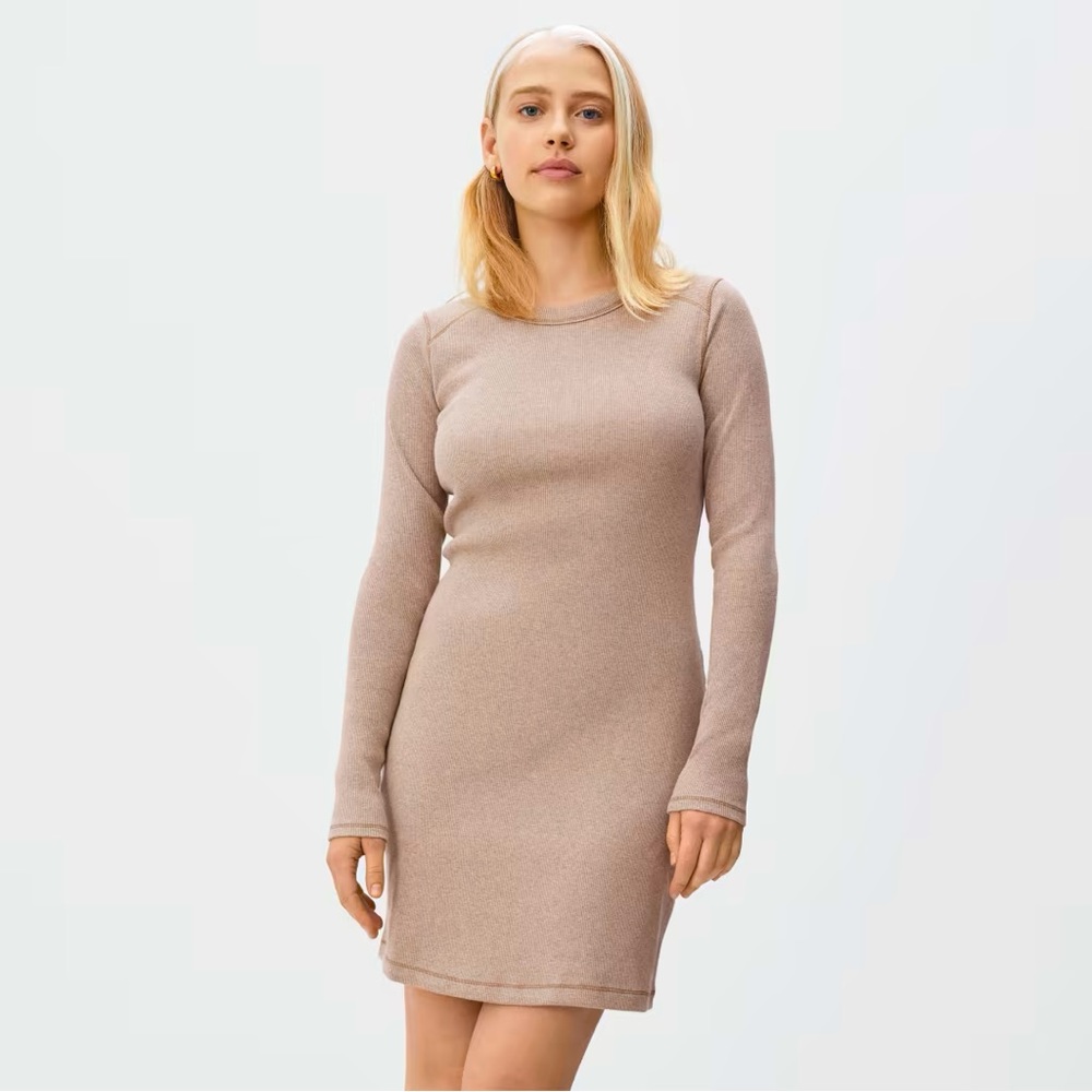 NWT Everlane The Ribbed Mini Dress